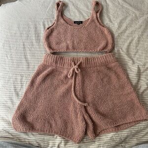 LUXE TO KILL Cozy Pink Lounge Set